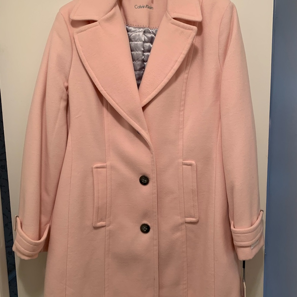 New with tags, Calvin Klein wool winter coat!